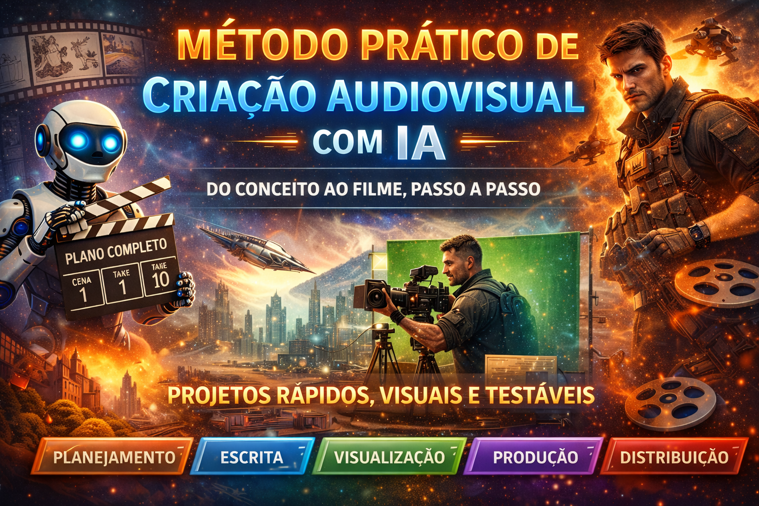 Metodo Pratico de Criacao Audiovisual com IA